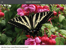 Tablet Screenshot of cascadegreenhouse.net